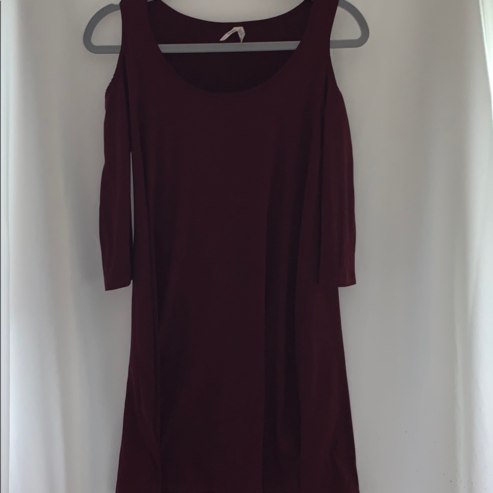 Maroon Dress